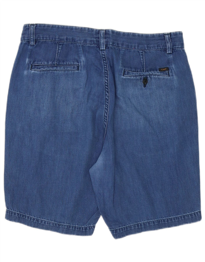 Pantaloncini chino slim da uomo Lee W30 in cotone blu medio