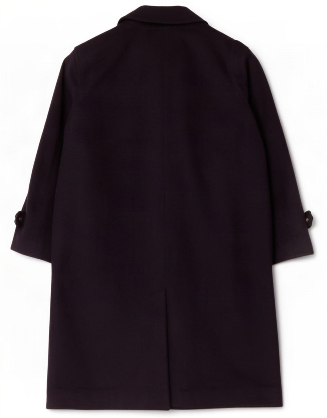 Moessmer Cappotto da uomo UK 38 Medio Lana vergine blu navy