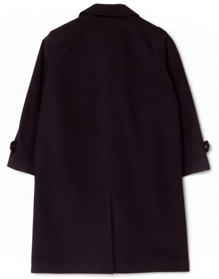 Moessmer Cappotto da uomo UK 38 Medio Lana vergine blu navy