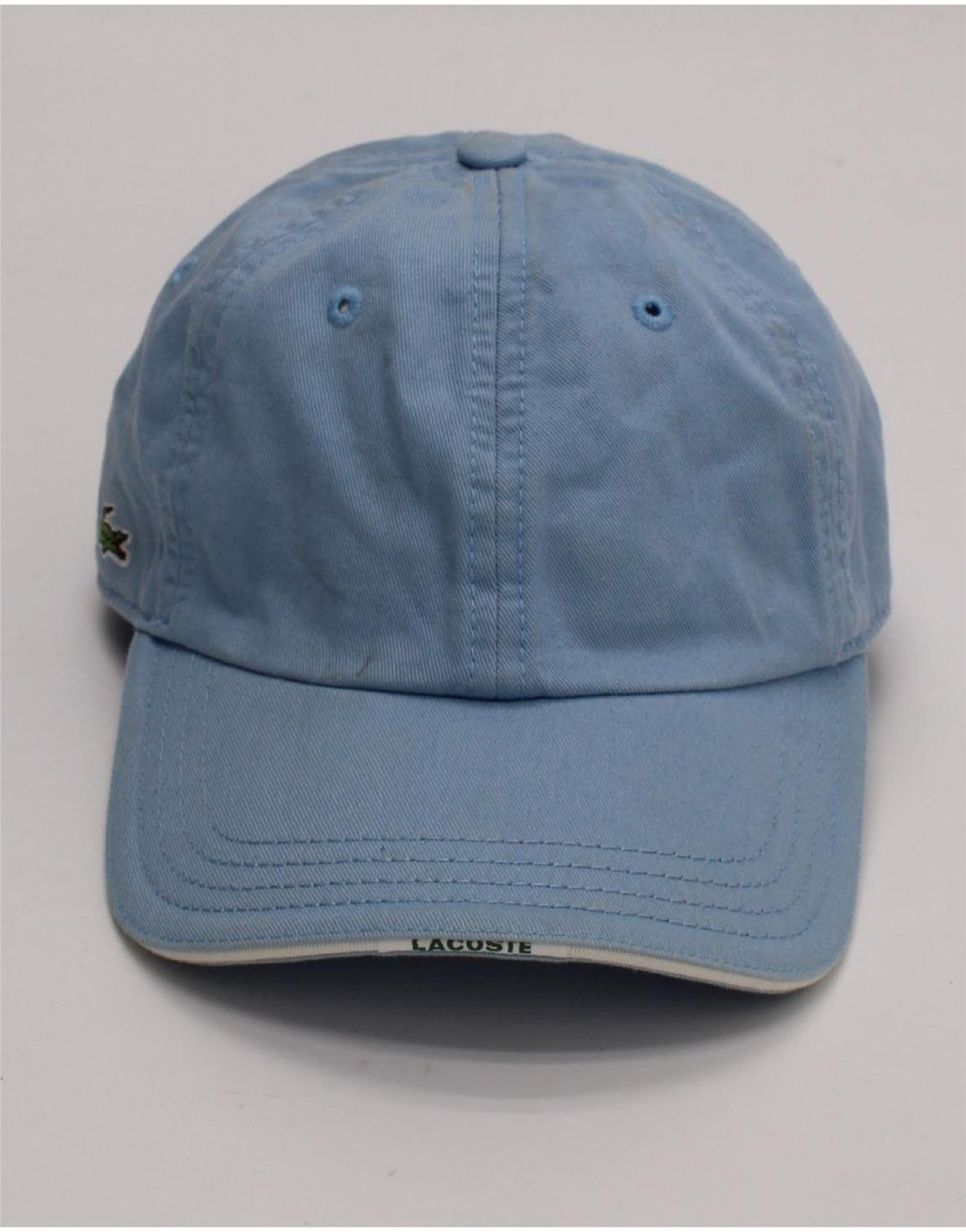 Berretto da baseball da uomo Lacoste taglia unica in cotone blu