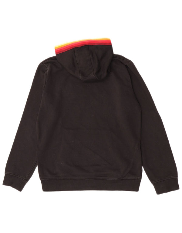 Maglione con cappuccio grafico per ragazze Ellesse 11-12 anni in cotone nero