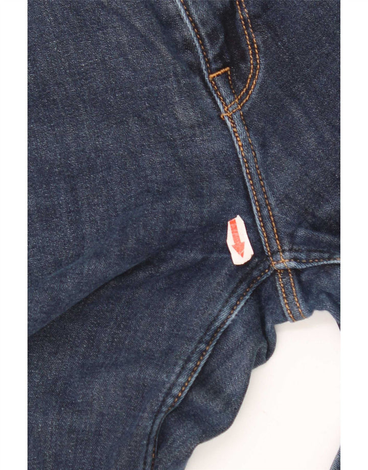 Jeans dritti Marion da donna Lee W27 L31 cotone blu navy