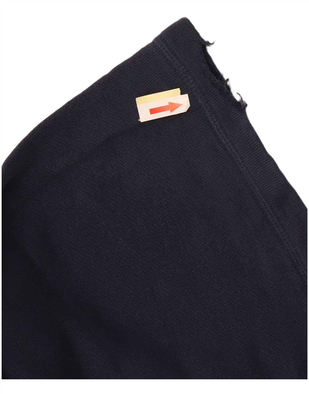 Pantaloni da tuta svasati da donna NIKE UK 10 piccoli in cotone blu navy