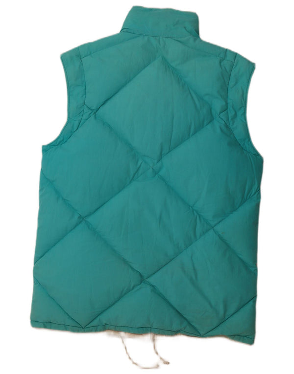 DOLOMITE Gilet trapuntato reversibile da uomo UK 40 Large Blu Cotone