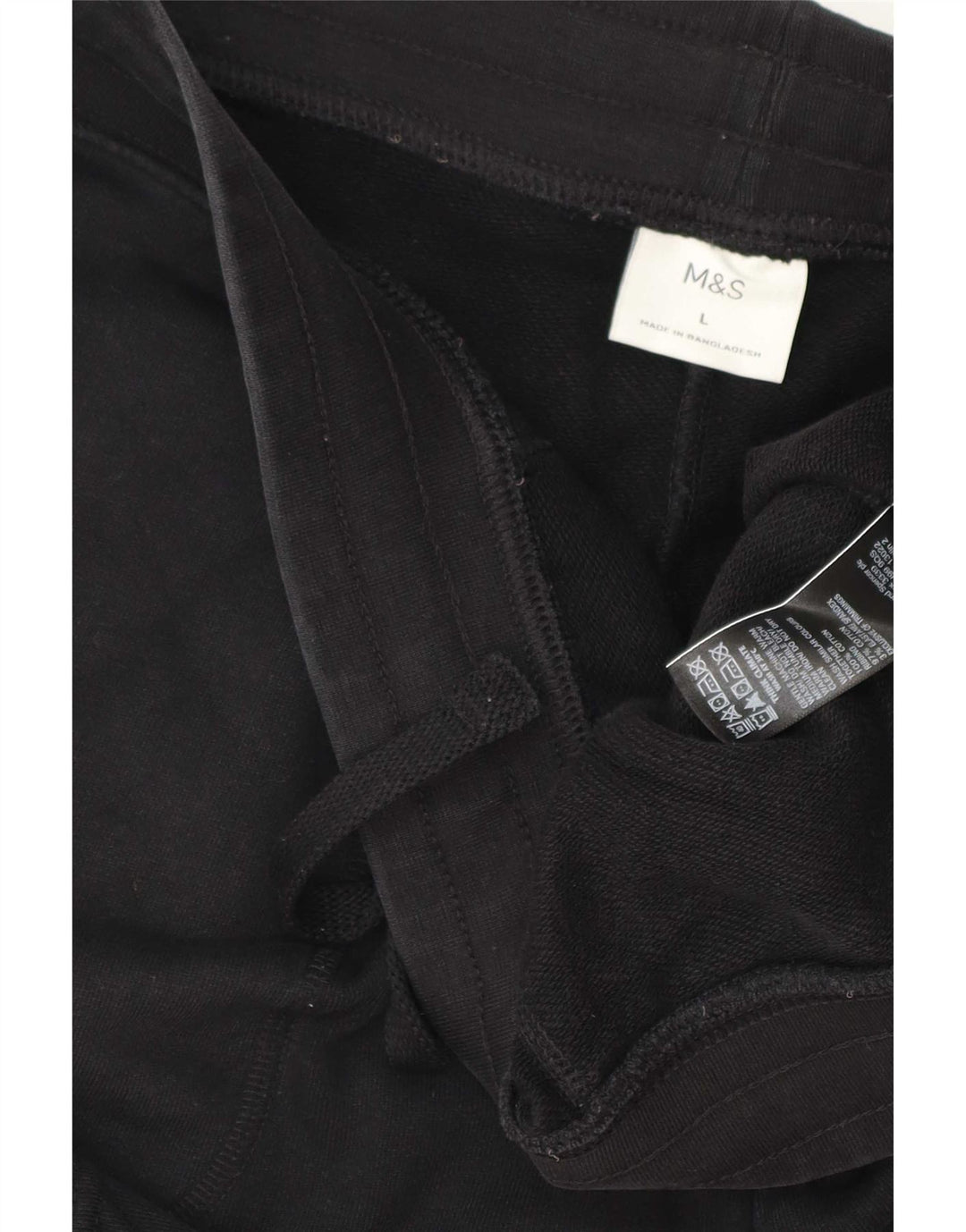 Pantaloncini sportivi da uomo Marks & Spencer grandi in cotone nero