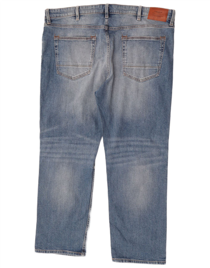 Jeans dritti da uomo Marks & Spencer W40 L29 cotone blu