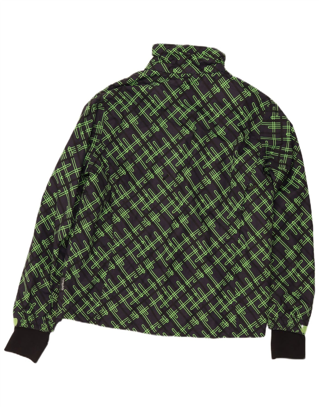 Giacca a vento da uomo CRIVIT UK 40 Large Poliestere geometrico blu navy
