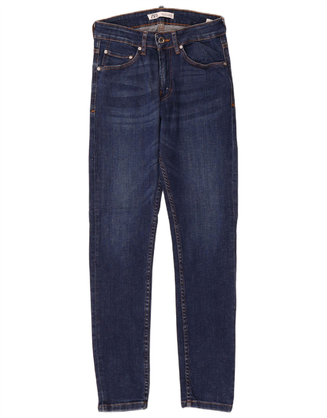 Jeans skinny da uomo Zara EU 38 Small W30 L30 Cotone blu