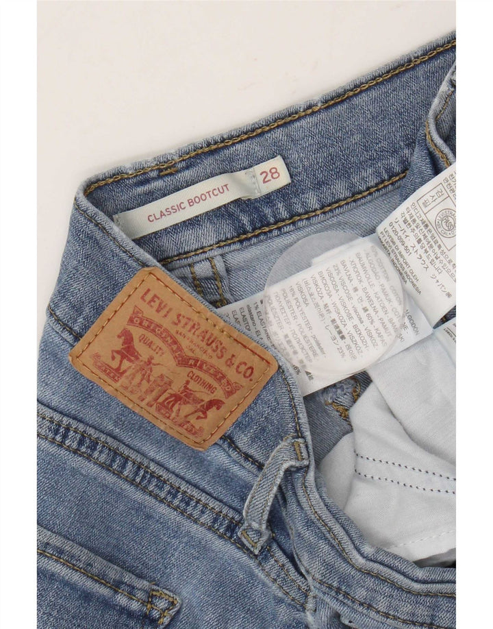 Jeans bootcut classici da donna Levi's W28 L32 cotone blu