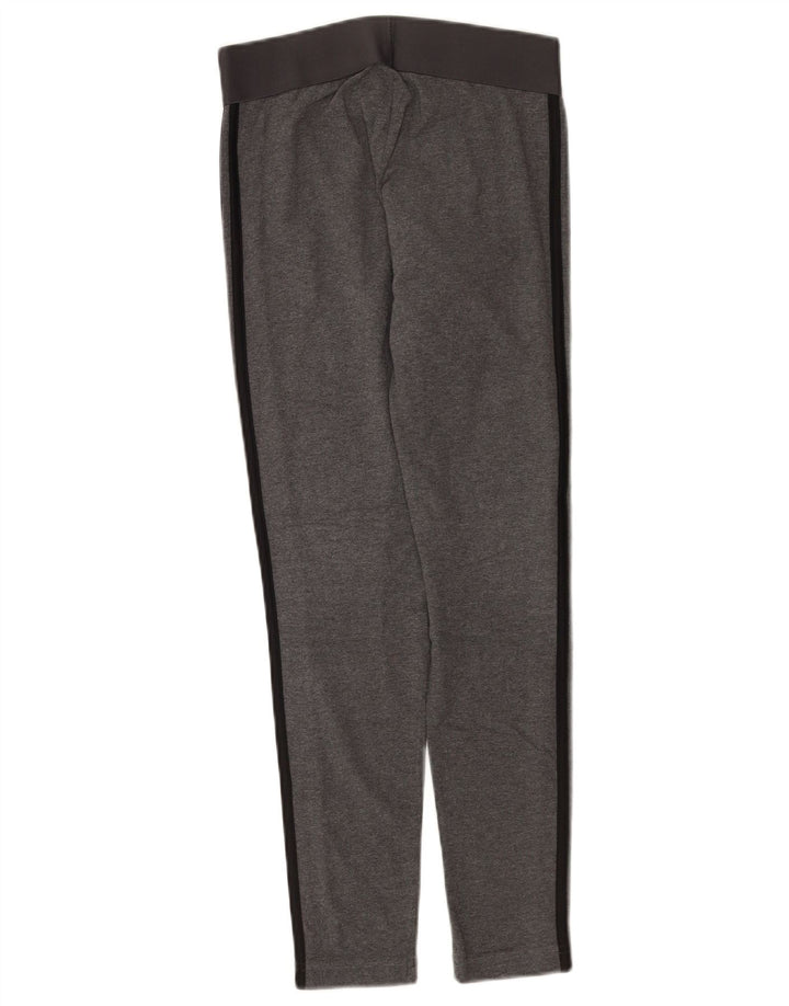 Leggings Adidas Donna UK 8/10 Piccolo Grigio