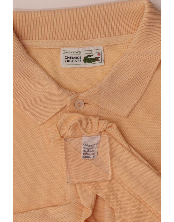 Polo da uomo Lacoste taglia 5 grande in cotone rosa