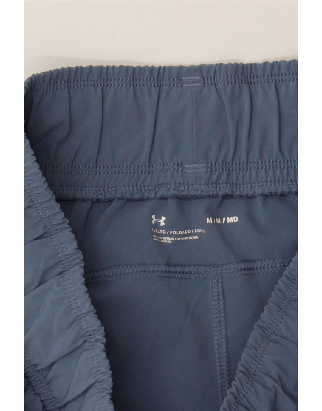 UNDER ARMOUR Mens Graphic Tracksuit Trousers Joggers Medium  Blue Vintage Under Armour and Second-Hand Under Armour from Messina Hembry 