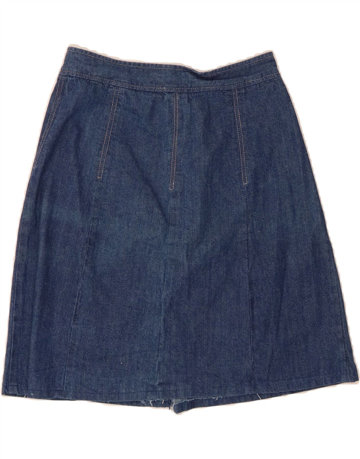VINTAGE Womens Denim Skirt IT 40 Small W27 Blue Vintage Vintage and Second-Hand Vintage from Messina Hembry 