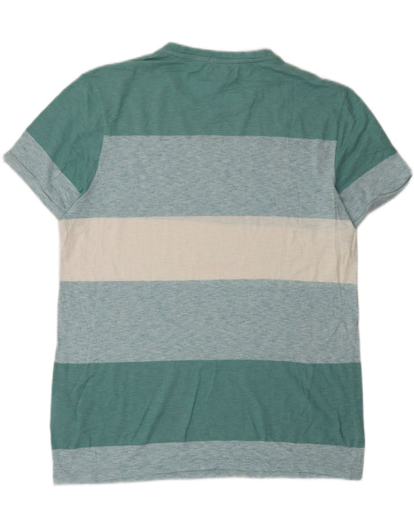 Jules T-shirt da uomo vestibilità regolare Top XL in cotone a righe multicolore