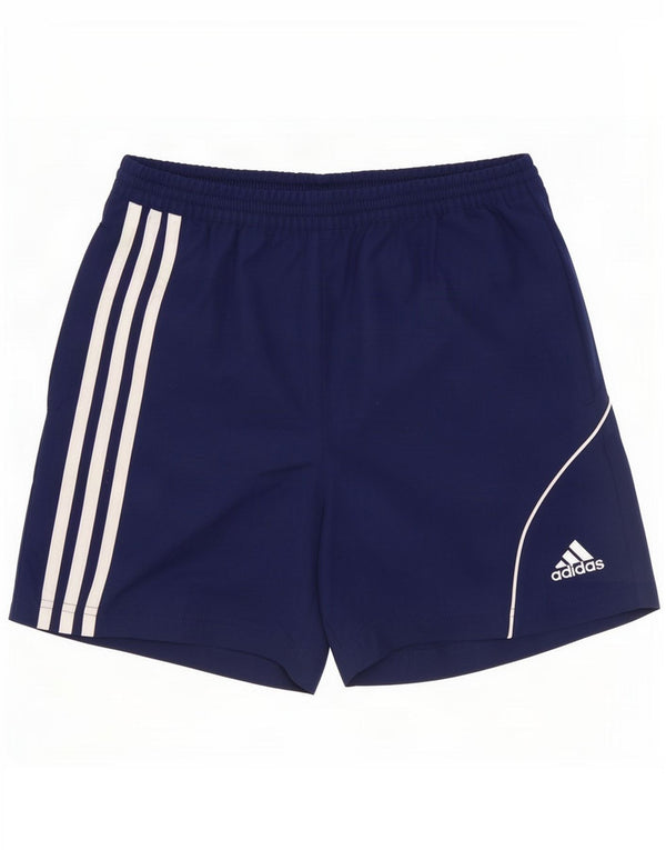 Adidas Pantaloncini sportivi da ragazzo 11-12 anni Blu navy Poliestere