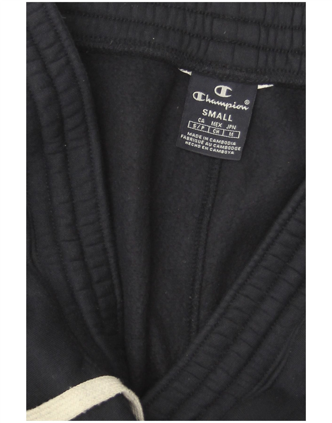 CHAMPION Pantaloni da tuta da uomo Joggers Small Blu Navy