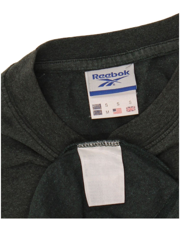 T-shirt da uomo REEBOK Top Small in cotone grigio