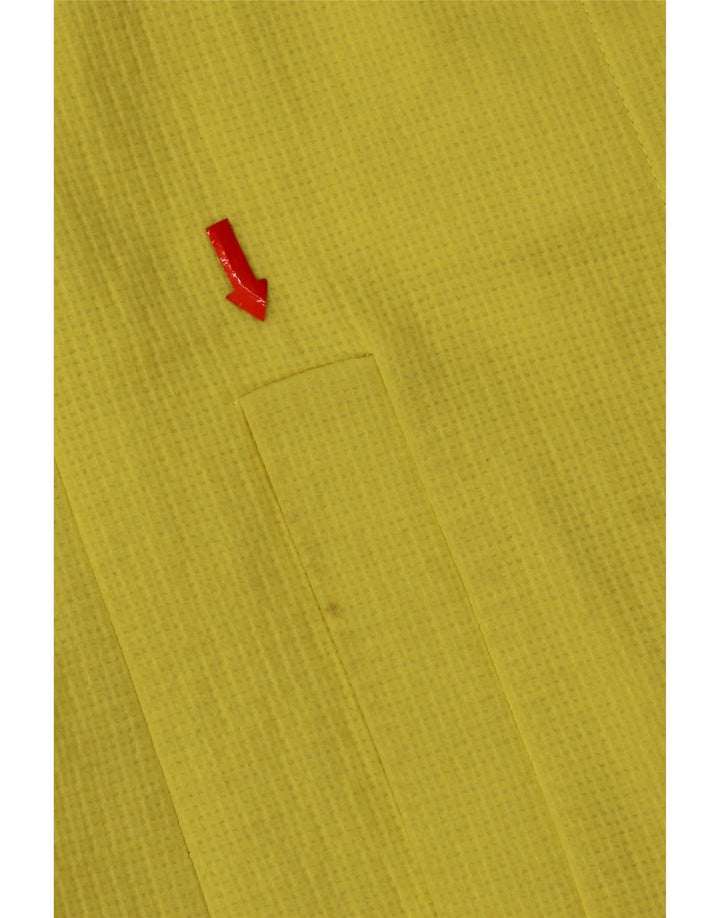 Giacca blazer da donna Zara UK 14 cotone giallo medio