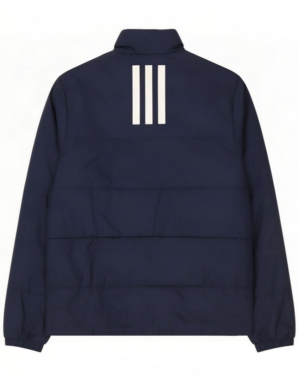 Giacca imbottita da uomo Adidas UK 38 Medium Navy Blue Poliestere
