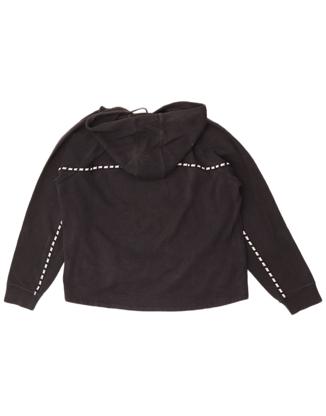 Felpa con cappuccio grafica da donna Nike UK 14 media nera