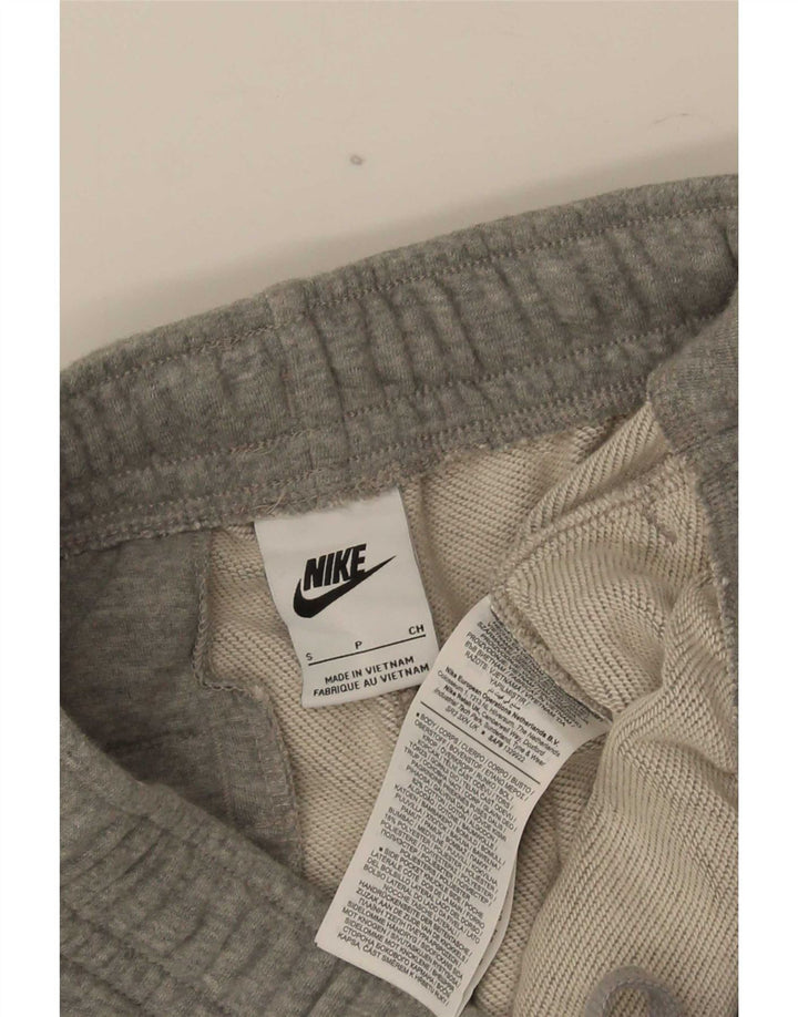 Pantaloni da tuta da uomo Nike Joggers piccoli in cotone chiazzato grigio
