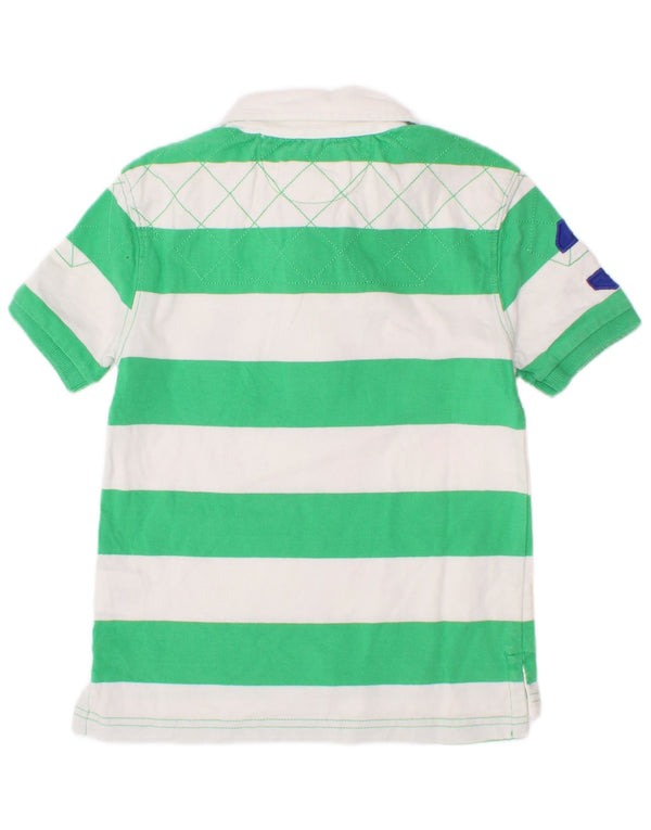 Polo Ralph Lauren Maglia da rugby grafica per ragazzi 3-4 anni in cotone a righe verdi