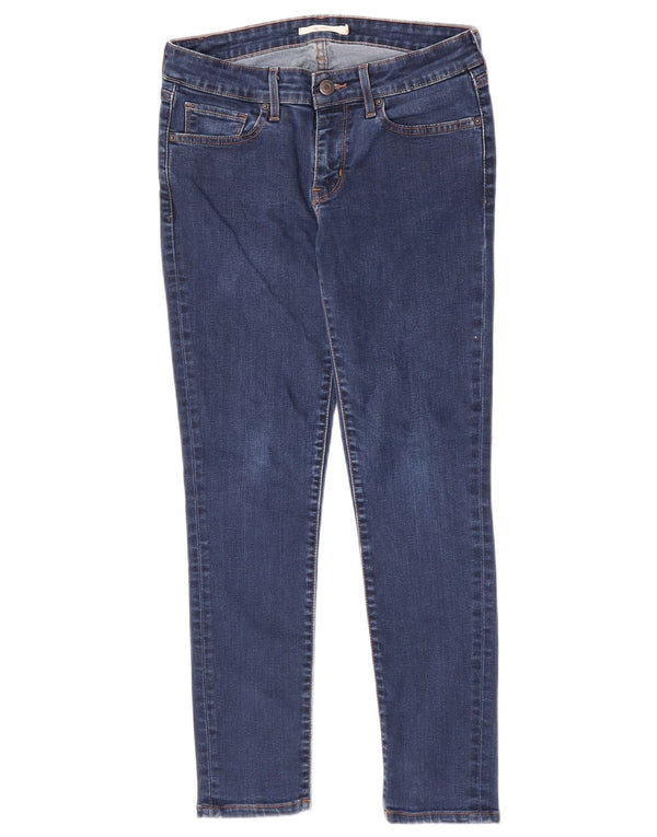 Jeans skinny Levi's 711 da donna W27 L27 cotone blu