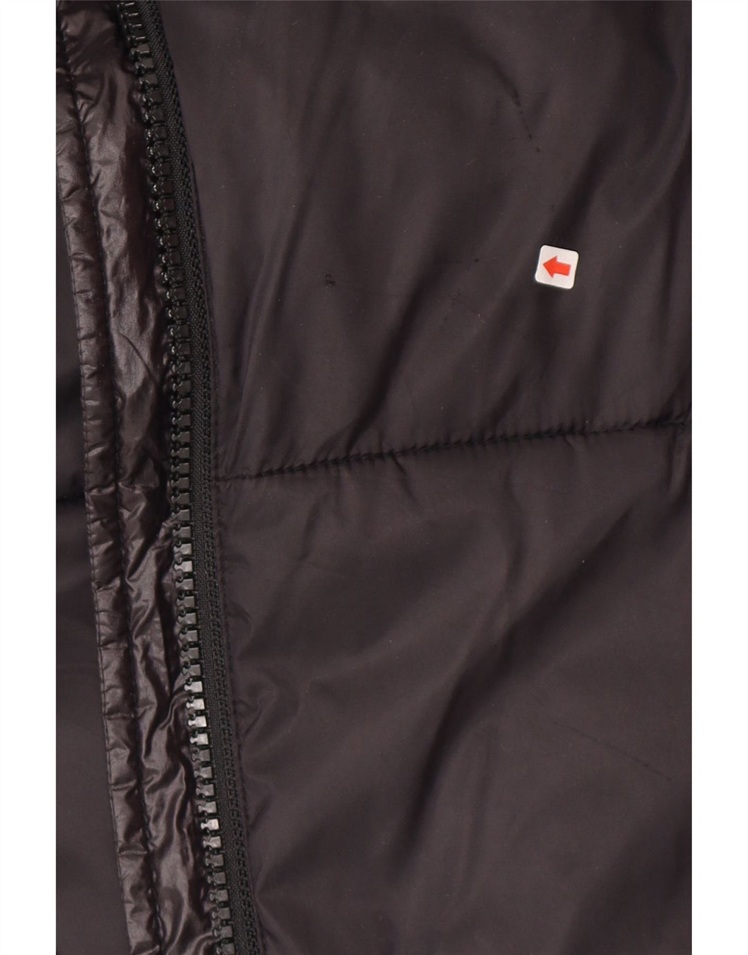Giacca imbottita vestibilità ampia da uomo Fila UK 36 piccola in nylon nero