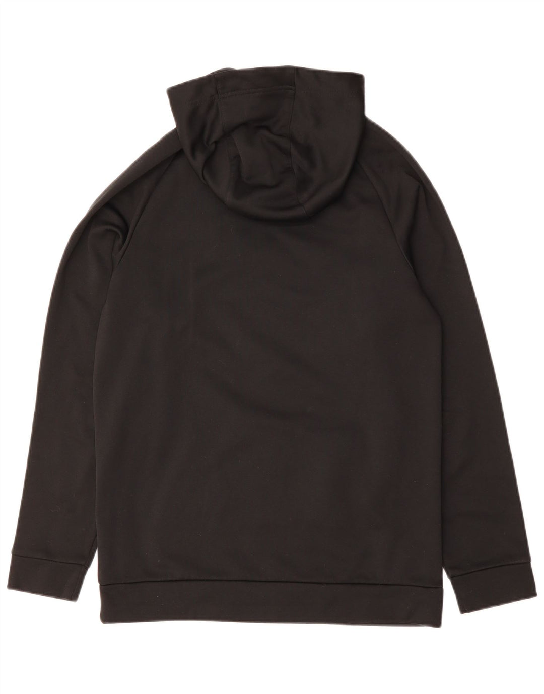 Felpa con cappuccio grafica Nike Therma-Fit da uomo, piccola, in poliestere nero