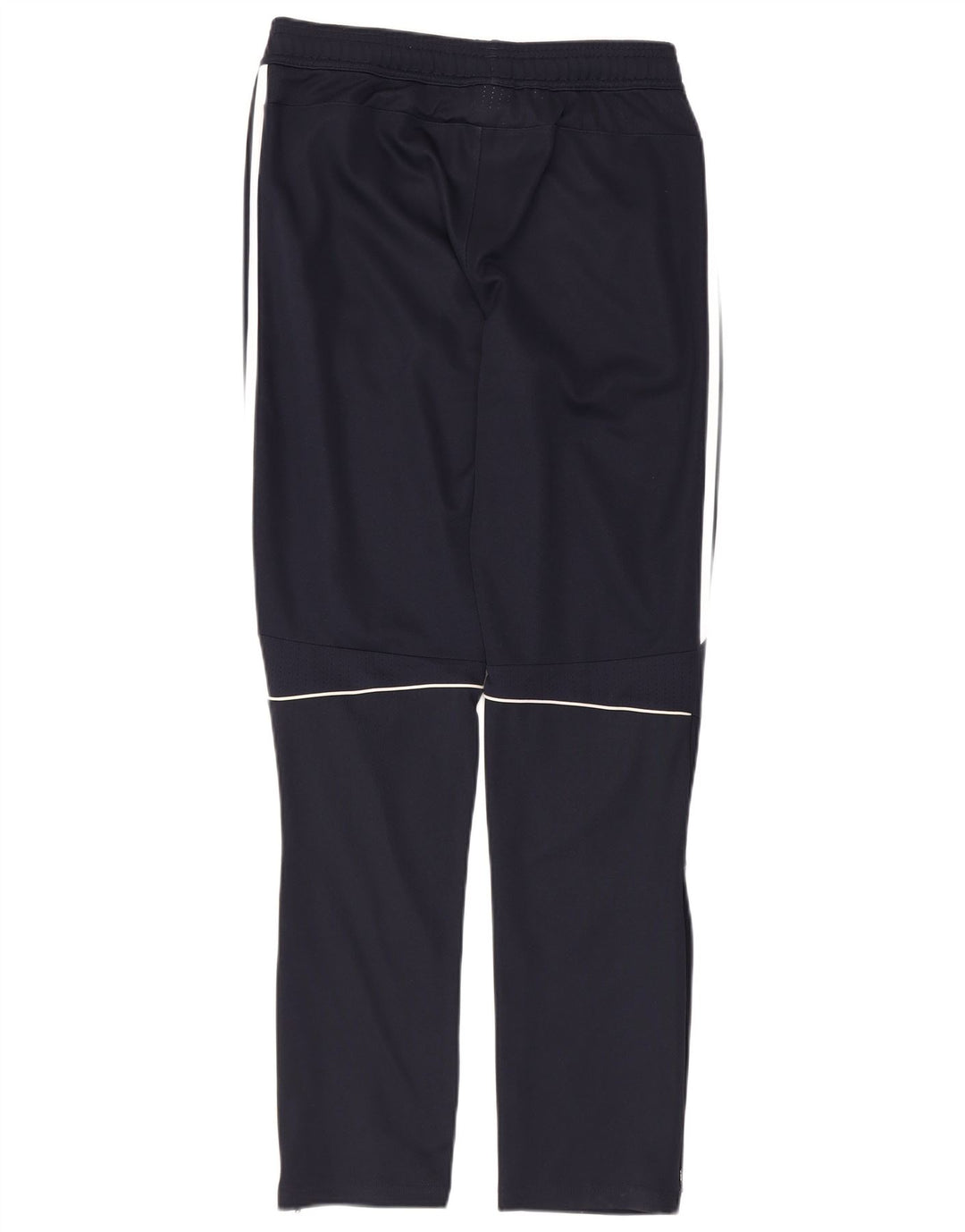 Pantaloni della tuta da ragazzo Adidas 15-16 anni in poliestere blu navy