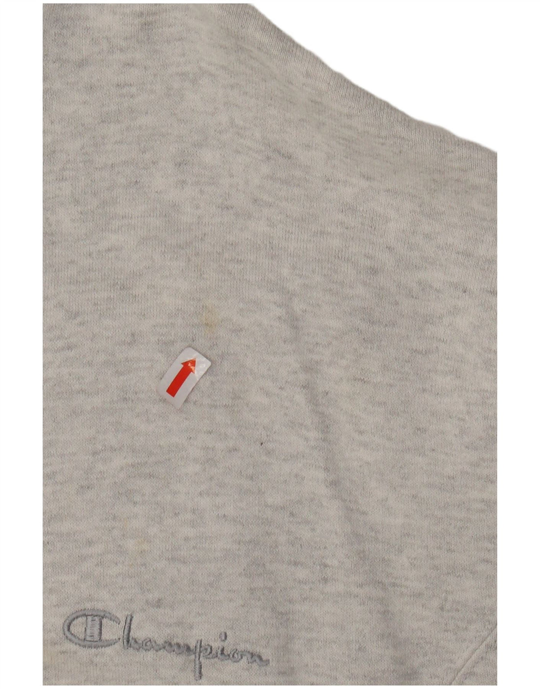 Giacca da tuta da uomo CHAMPION in cotone grigio medio