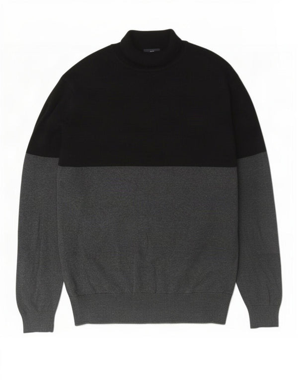 Maglione maglione da donna con collo alto French Connection UK 14 Grigio medio