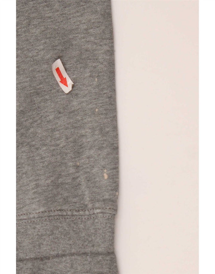 Felpa da uomo Marks & Spencer maglione grande cotone grigio