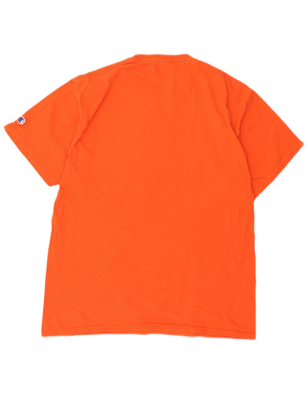 Maglietta grafica da calcio Champion Bucknell Bison da uomo, grande, arancione