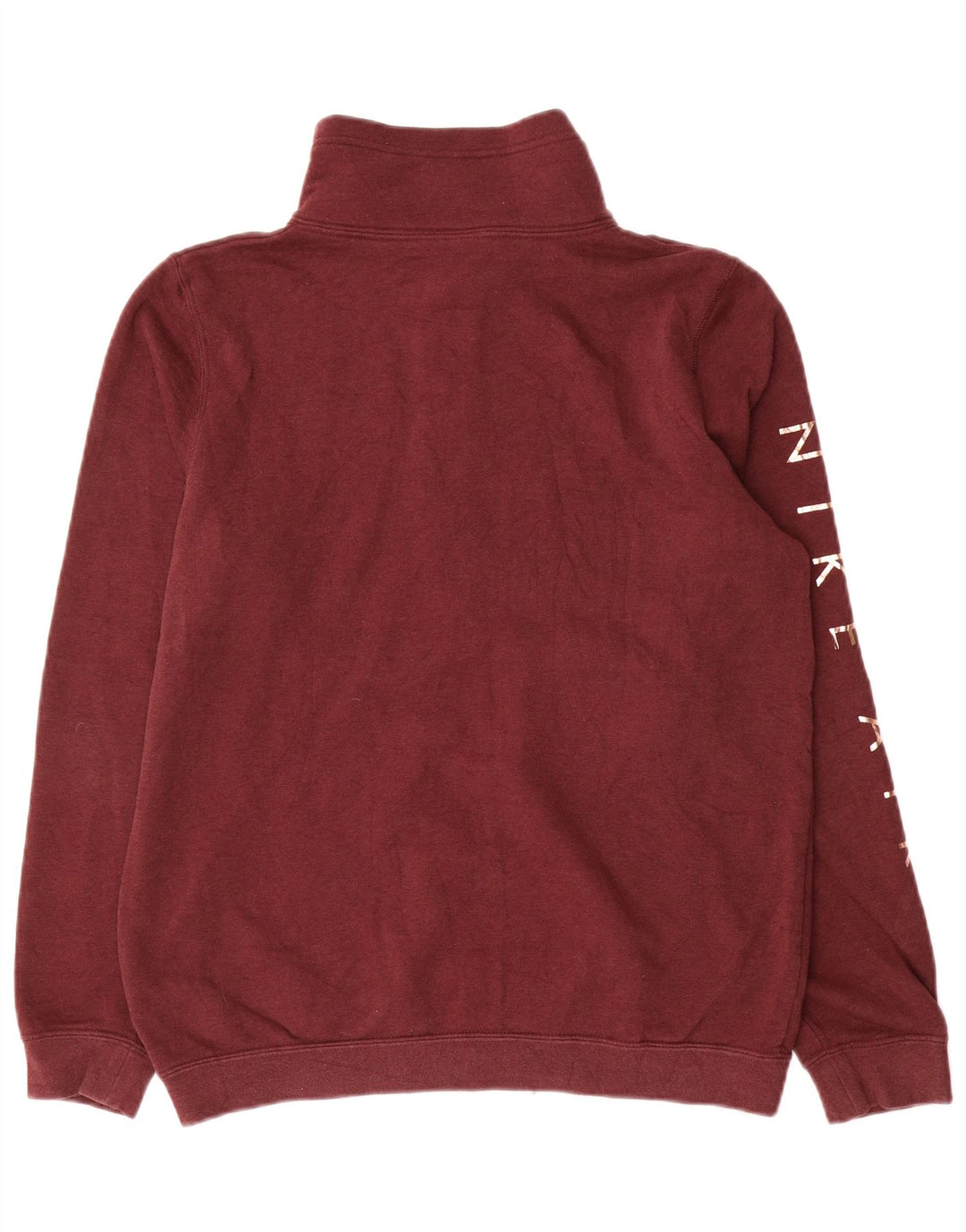 Felpa con grafica oversize da donna Nike UK 10 piccola bordeaux
