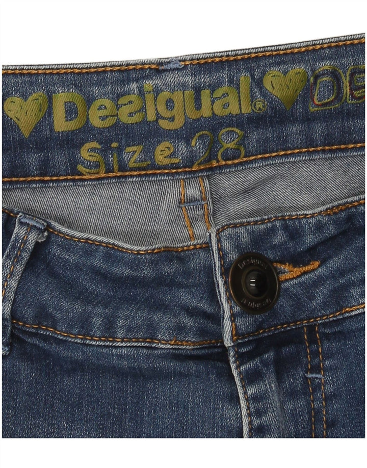 Jeans skinny da donna Desigual W28 L27 Blu