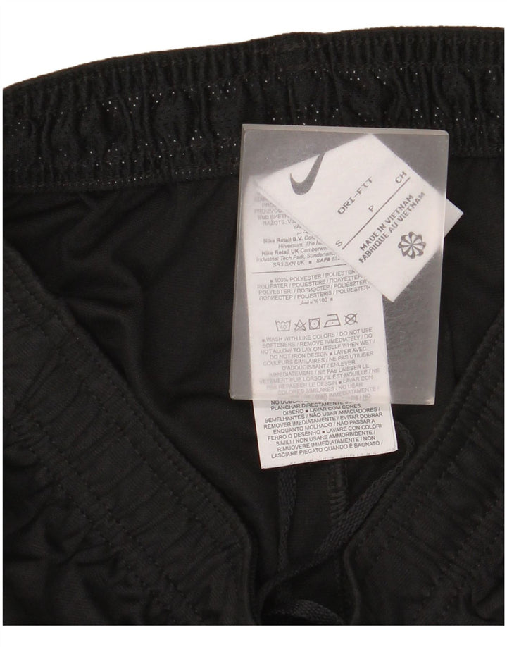 Pantaloncini sportivi Nike da donna Dri Fit UK 8 piccoli poliestere nero