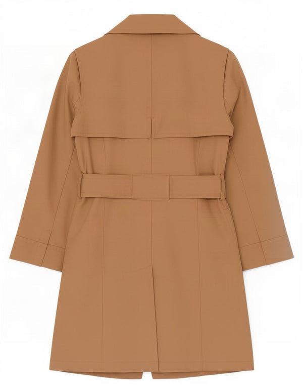 Trench da donna Marks & Spencer UK 12 Cotone beige medio