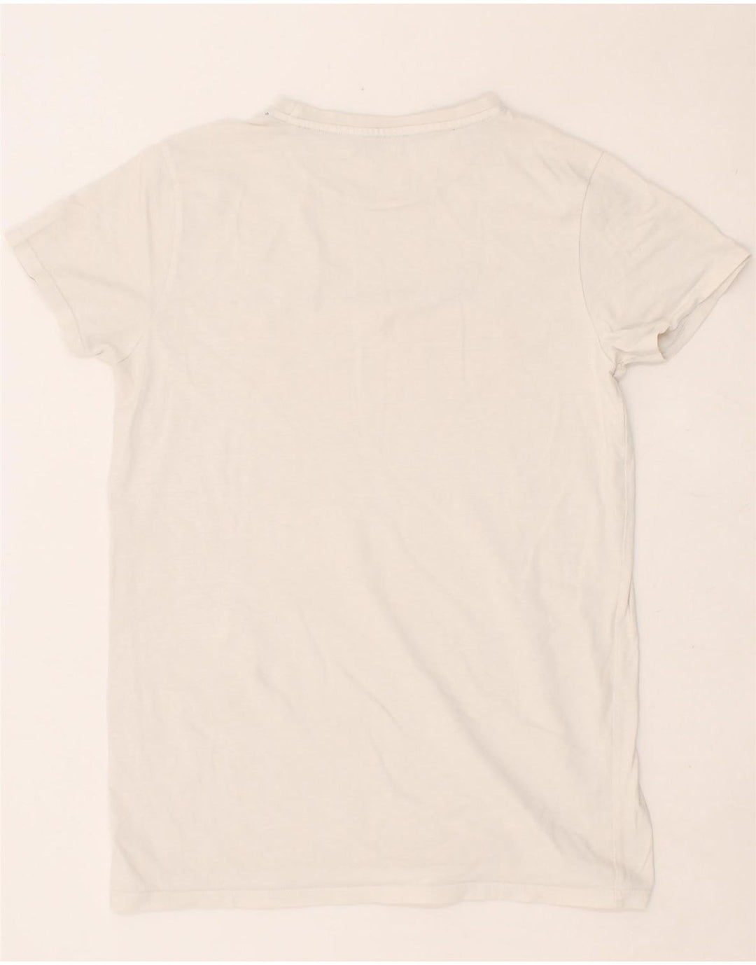 GUESS Boys Graphic T-Shirt Top 15-16 Years White Vintage Guess and Second-Hand Guess from Messina Hembry 