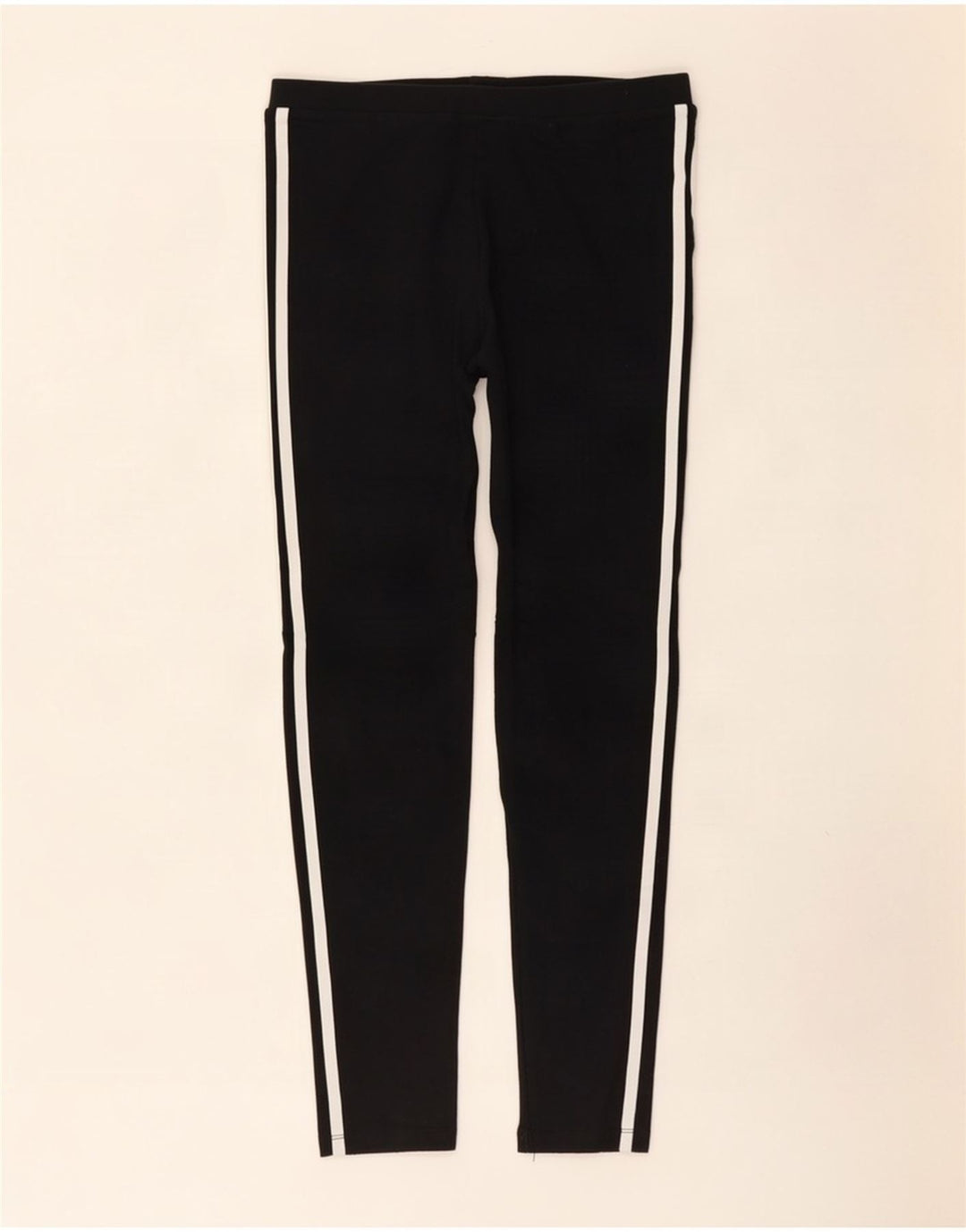 Leggings Adidas da donna UK 12 medio nero cotone