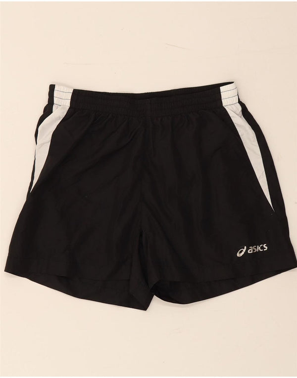 Pantaloncini sportivi ASICS da donna UK 10 Small poliestere mimetico nero