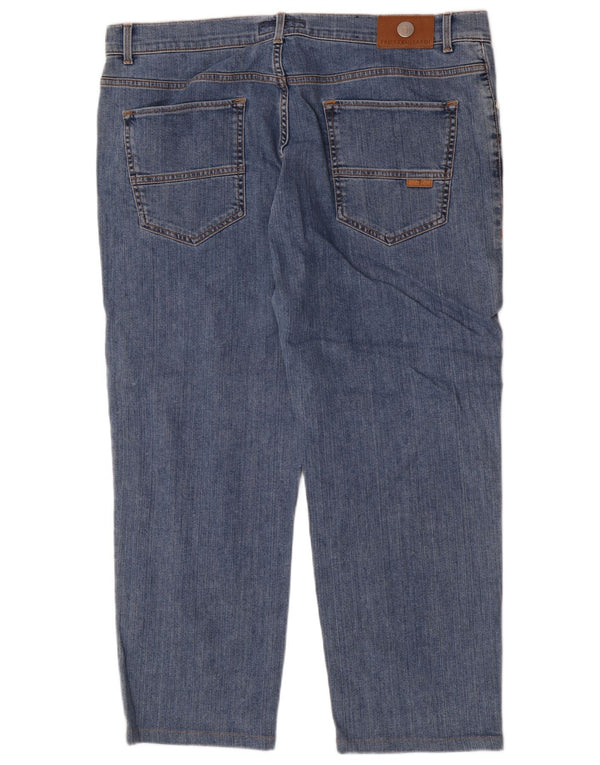 Jeans Trussardi Uomo Regular Straight W42 L26 Blu Cotone