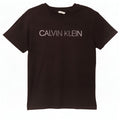 Maglietta grafica da uomo Calvin Klein Top nera media