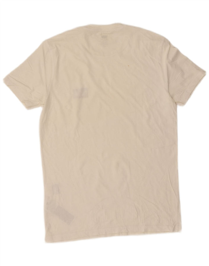 T-shirt slim da uomo Levi's Top in cotone bianco medio