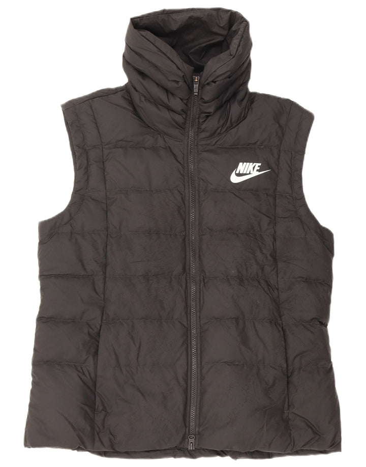 Gilet imbottito da donna Nike UK 18 XL poliestere nero