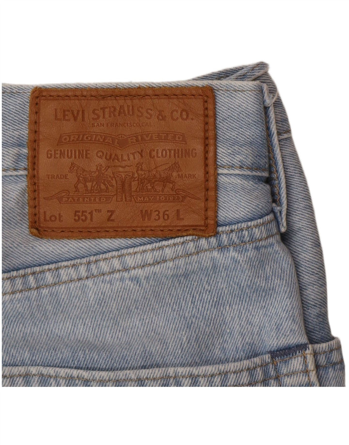 Levi's Uomo 551 Jeans dritti W36 L26 Blu