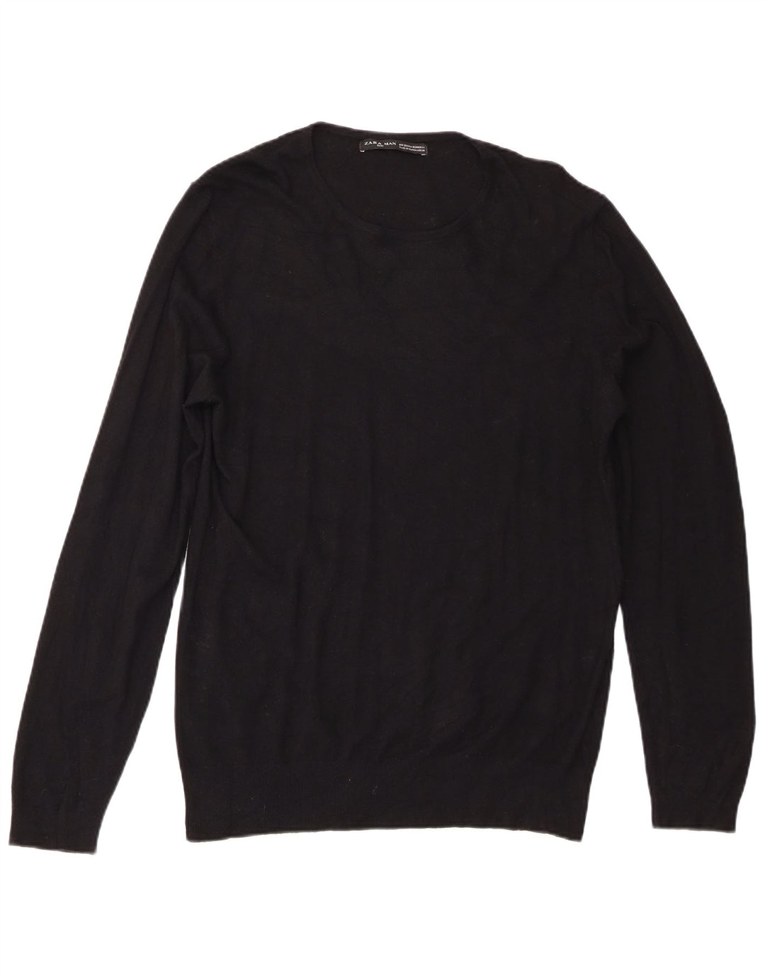 Maglione maglione girocollo da uomo Zara XL nero
