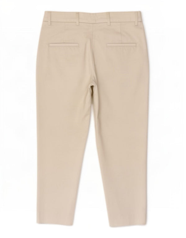 Pantaloni chino corti da donna Zara EU 34 2XS W24 L22 Bianco