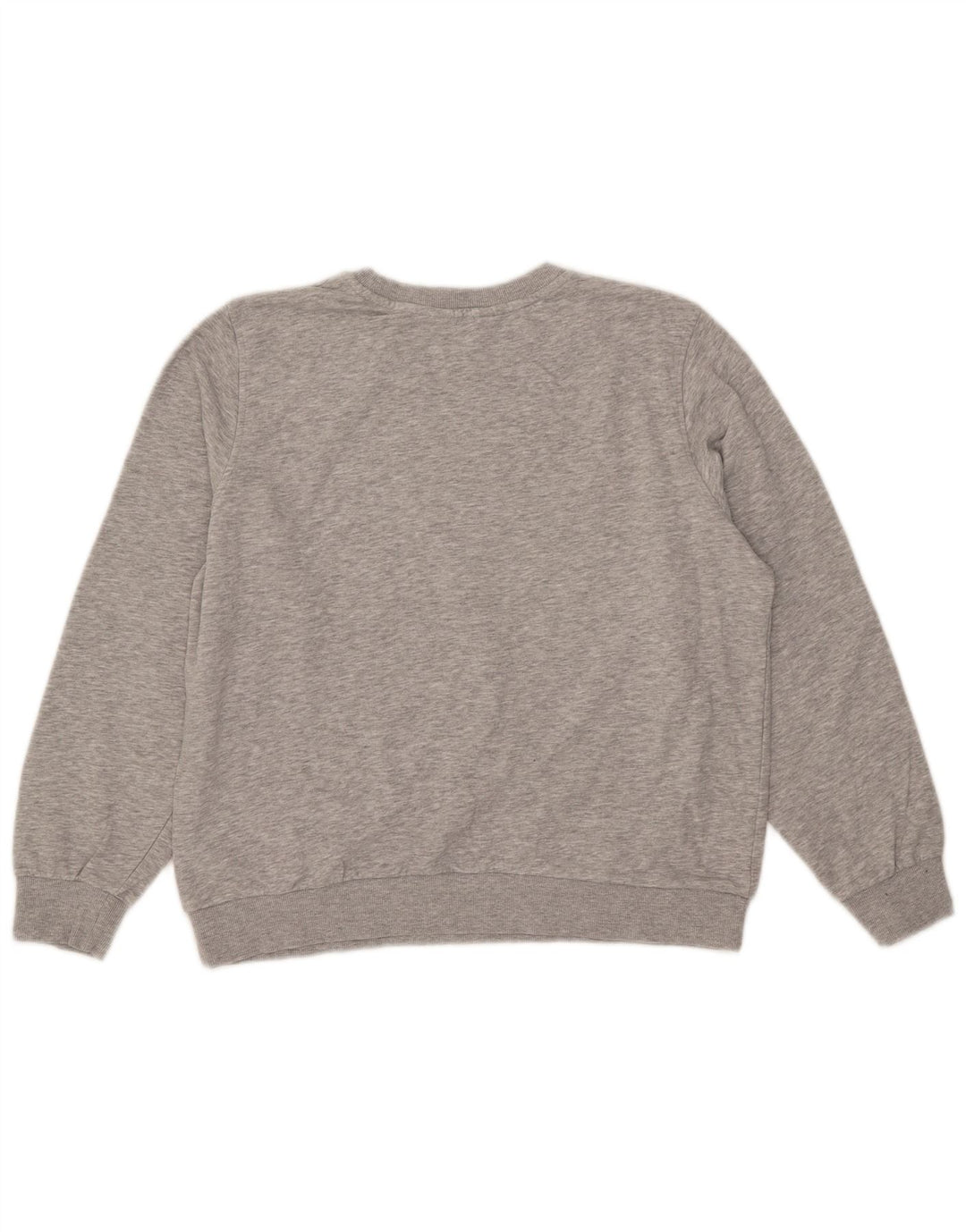 Felpa da donna Marks & Spencer UK 16 grande cotone grigio