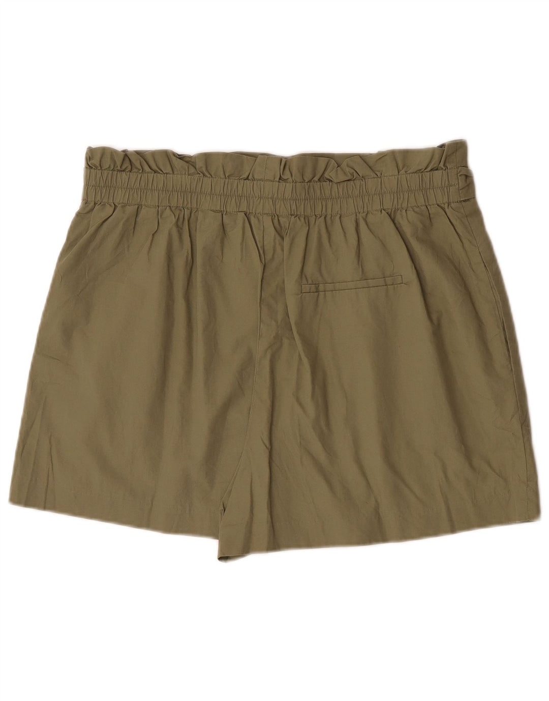 Pantaloncini casual da donna Zara XL W32 cotone kaki